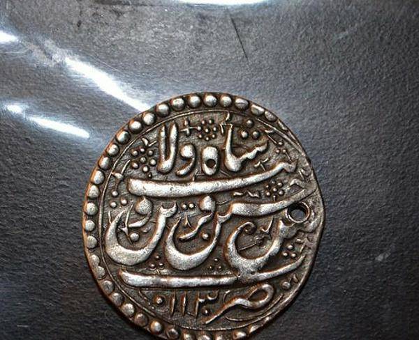 سکه قدیمی نقره سلطان حسین صفوی