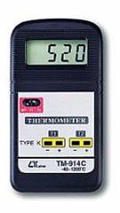 ترمومتر دو کاناله TM-914C