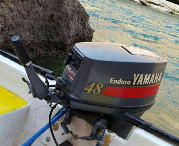 موتور قایق 48 یاماها در حد صفر