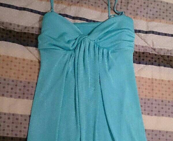 لباس شب رنگ آبی سایز ۴۰