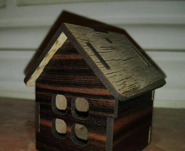 کلبه کوچک چوبی