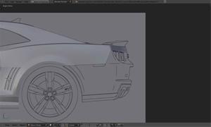 آموزش مدل سازی یک اتومبیل اسپرت درBlender