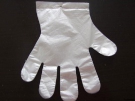 خط تولید دستکش نایلونی یکبار مصرف