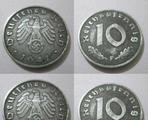 سکه فینیگ آلمان نازی