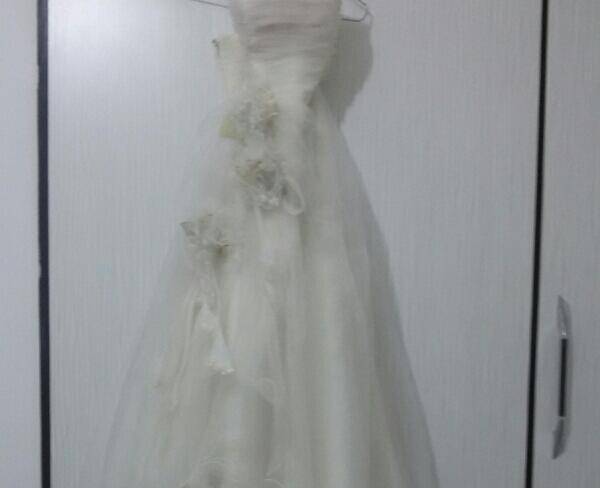 لباس عروس زیبا مدل دکولته