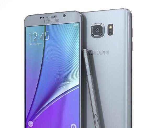 Samsung Galaxy Note 5 Silver