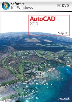 Autocad Map 3D 2010 (32bit & 64 bit ) DVD
