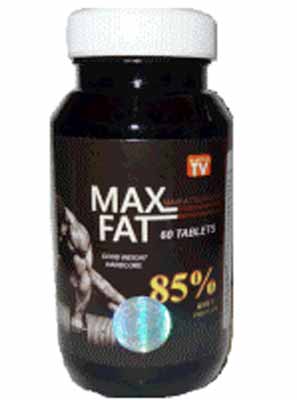 فروشگاه ملکی: قرص چاقی مکس فت MAX FAT اصل آمریکا