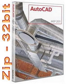 اتوکد تاسیسات AutoCAD MEP 2011 32bit Zip