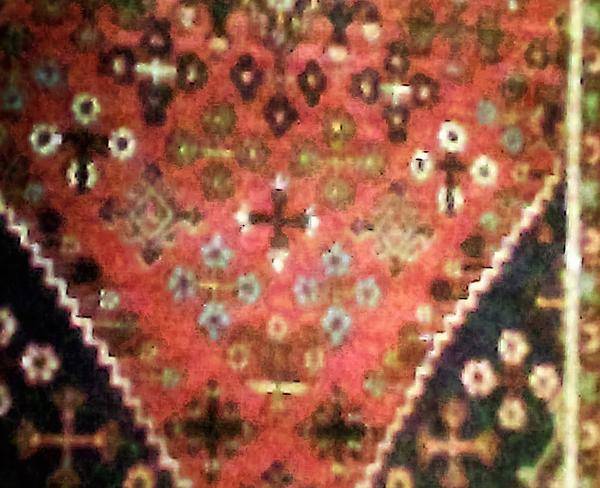 فرش دستباف کار جوشقان قدمت 100 سال