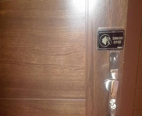 سیستم قفل درب آپارتمان کارتی + دزدگیر