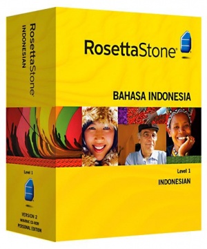 آموزش زبان اندونزیایی به روش رزتا استون