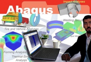 آموزش حرفه ای آباکوس ABAQUS و انجام پروژههای دانشجویی و صنعتی