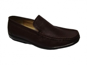 کفش چرم قهوه ای مردانه سایز 40 کد KCH019