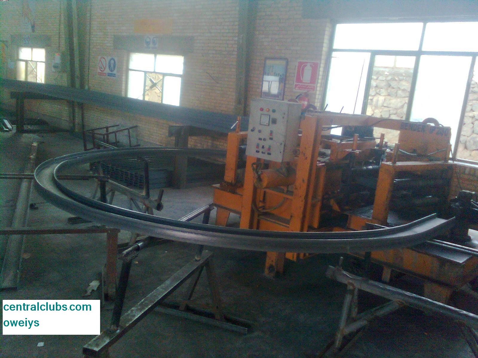 فروش و ساخت دستگاه نورد تیرآهن  از سایز 12الی30