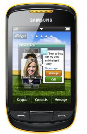 فروش گوشی موبایل samsung corby 2 gt-s3850 کملا سالم و در حد نو