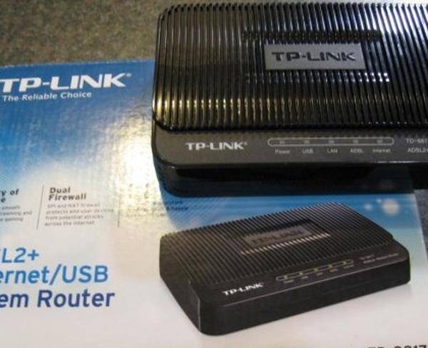 مودم +ADSL2 مارک TP-LINK مدل TD-8817
