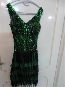 لباس مجلسی سایز36-38 سبز رنگ