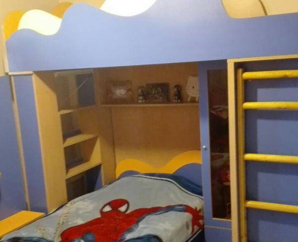 تخت خواب کودک دو طبقه