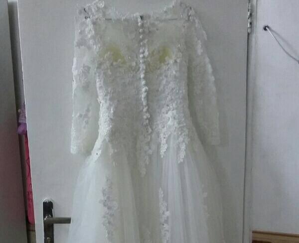لباس عروس دانتل سایز36الی42