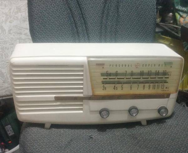 رادیو لامپی rincan قدیمی