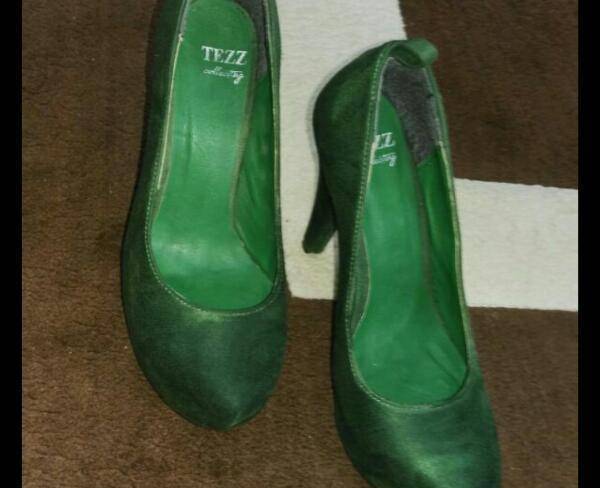 کفش سبز سایز 37
