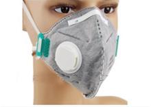 ماسک تنفسی سوپاپ دار سفید و کربن فعال FFP1, FFP2,