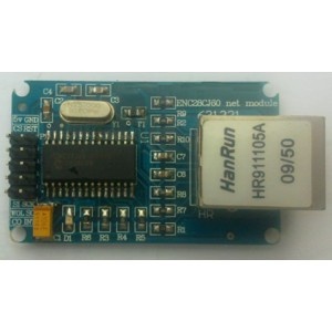 ماژول ENC28J60 برای اتصال تمامی میکرو کنترلر ها به شبکه و اینترنت