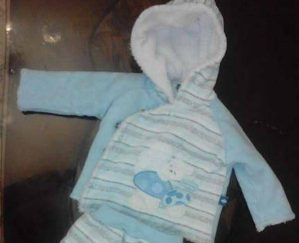 لباس گرم نوزادی زیر یکسال