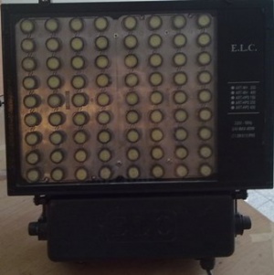 72W LED projector