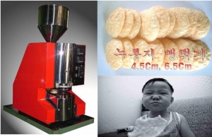 اولین وارد کننده دستگا ههای تولید نان برنجی رژیمی از کره جنوبی
