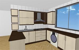 طراحی کابینت آشپزخانه فقط 15 هزار تومان
