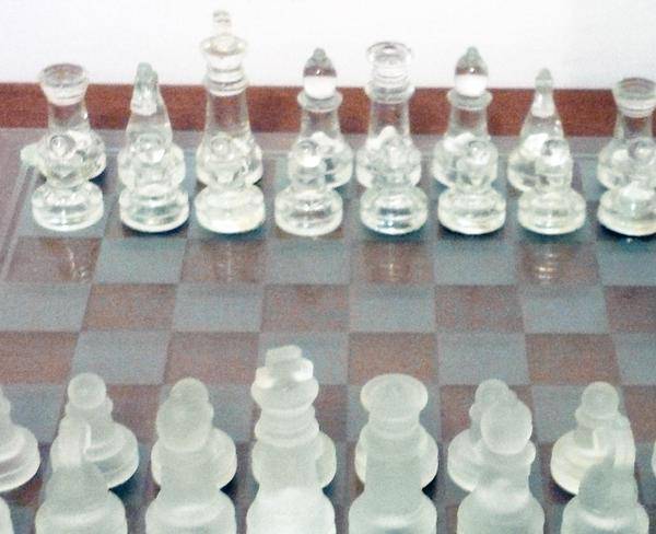شطرنج شیشه ای نو