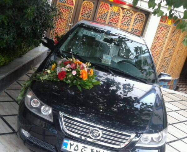 اجاره ماشین.عروس همراه با گل آرایی زیبا و ...