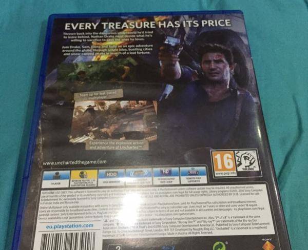 UnCharted 4 PS4