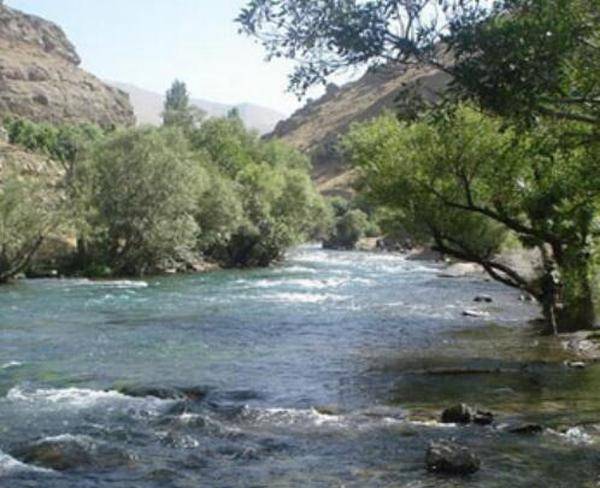 رودخانه کرج 1600 متر دو کله