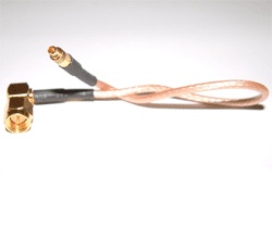 کابل پیگتل pigtail Cable MMCX small to SAM-Male
