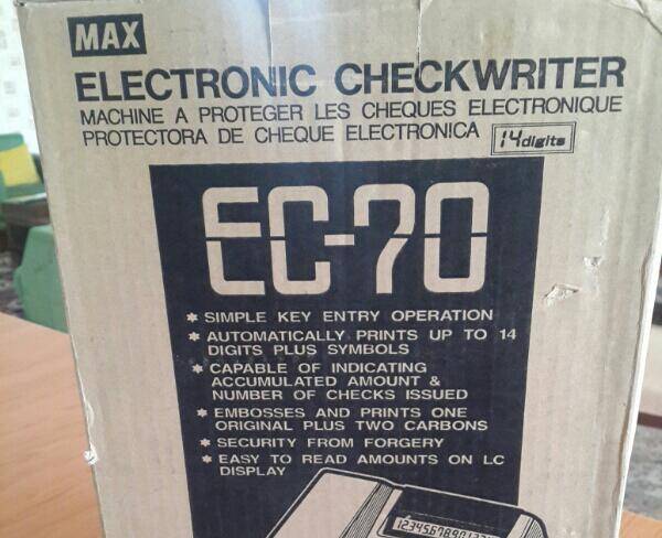 دستگاه پرفراژ چک ec70 ژاپن اصل