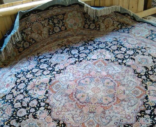 فرش دستباف طرح سالاری دایره