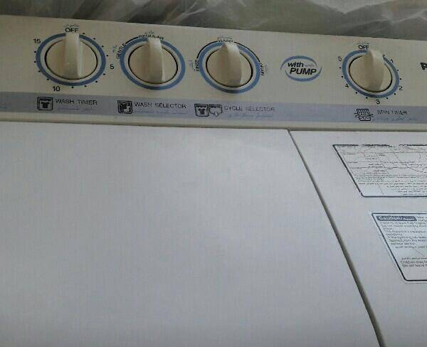 ماشین لباسشویی دو قلوه
