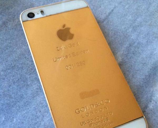 Apple 5s Gold Edition