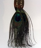 گوشواره پر طاووس