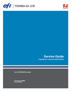 دفترچه راهنمای سرویس و نگهداری دستگاه فتوکپی توشیبا GA-1210
