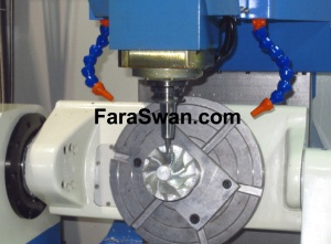 دستگاه فرز CNC پنج محوره مخصوص فلزات