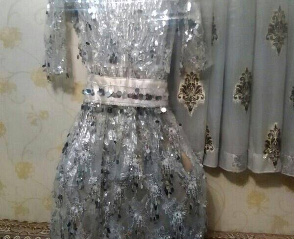 لباس مجلسی کرمانشاهی (کردی) پولکی شیک لباس شب