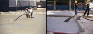 اجرای فوم بتن برای کف سازی و شیب بندی ساختمانها در مشهد