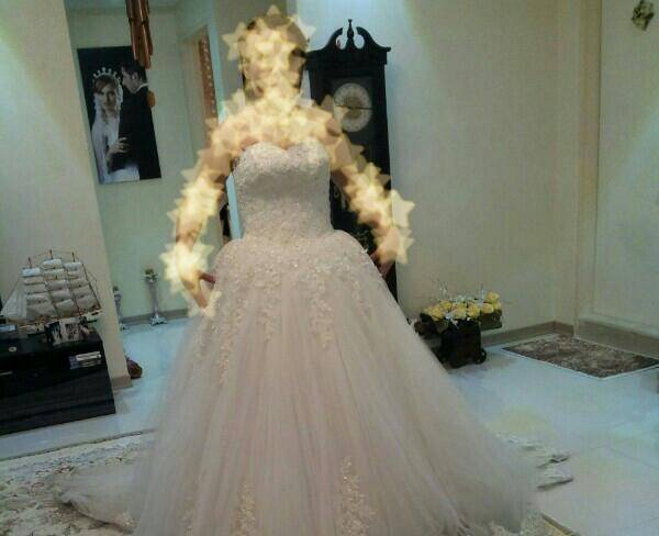 لباس عروس سایز 38 به همراه کت و ...