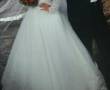 لباس عروس دانتل ساییز38تا44 همراه تور و ژپون ...