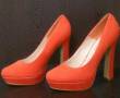 کفش نارنجی خوش رنگ‌سایز ۳۹