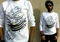 خرید پستی تی شرت با هنر نستعلیق ایرانی